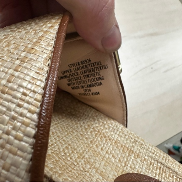 J. Crew Tan and Gold Buckle Sandals - Picture 8 of 11